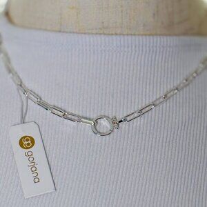 Gorjana | Parker Necklace | Silver | NWT